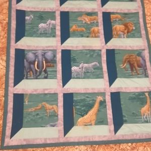 3D vintage quilt 110cm × 100cm